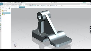 Siemens NX cad tutorial || how to use rib command in nx ||