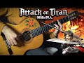 GUREN NO YUMIYA (ATTACK ON TITAN) meets flamenco gipsy guitarist [ANIME OP FINGERSTYLE GUITAR COVER]