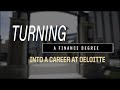 Turning a Finance Degree into a Career at Deloitte