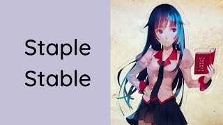 [Fingerstyle Guitar] Staple Stable 化物語OP 戦場ヶ原ひたぎ