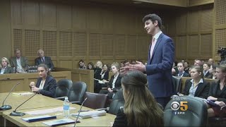 High School Barristers Battle in Mock Court Competition