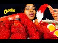 KING CRAB SEAFOOD BOIL MUKBANG | HOT CHEETOS TAKIS | SEAFOOD | MUKBANG | CHEESE SAUCE | ASMR EATING