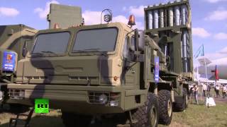 Almaz-Antey Unveils S-350E Vityaz Air Defense System