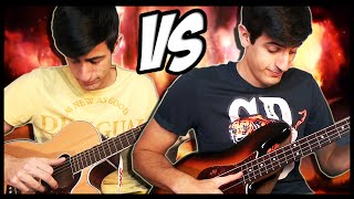 SLAP BATTLE! Guitar vs Bass
