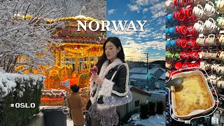 🇳🇴VLOG l A day in my life in Oslo: Christmas market