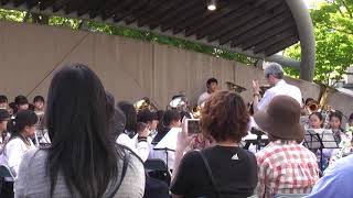 Hirosaki Jazz Street 2019　弘前市立第一中学校吹奏楽部　演奏1/6　2019.06.01