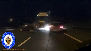 Lkw-Unfall: Polizei veröffentlicht Video als Warnung