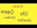 stream api || map() ||  of() ||  collect() || forEach() || stream api interview questions | java 8 |