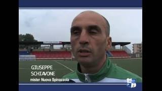 Canosa - Nuova Spinazzola 2-1 - intervista a mister Schiavone -