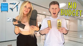 NO BUDGET SHOPPING CHALLENGE WITH GIRLFRIEND!! *HOLIDAY EDITION*