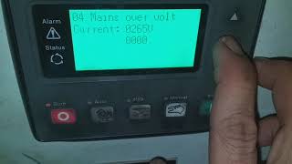 setting under over voltage smartgen 520/420N