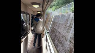 【大迫力！！】トロッコ列車なのにトンネル突入！【土佐くろしお鉄道】