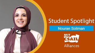 CSAIL Alliances Student Spotlight: Nouran Soliman