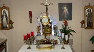 LIVE Eucharistic Adoration - Sisters of Divine Mercy