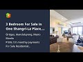 3 Bedroom For Sale in One Shangri-La Place, Ortigas, Mandaluyong