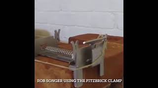 Rob Songer reviewing the FitzBrick Clamps