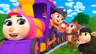 ¡Chu Chu! Canción del Tren Diversión + MÁS Lalafun Canciones Infantiles \u0026 Música para Chicos