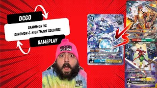 Can Skadimon Defeat Dinomon and The Nightmare Soldiers?