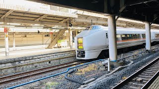 651系　回送　上野駅発車