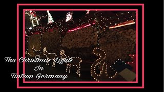 The Christmas Lights in Tintrup ,Germany (Die Weihnachtsbeleuchtung in Tintrup)