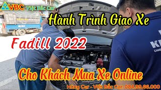 Hành trình đi Tuyên Quang giao em Fadill 2022 cho a khách mua xe online. #VietBacCar