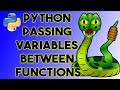Passing variables between functions in Python