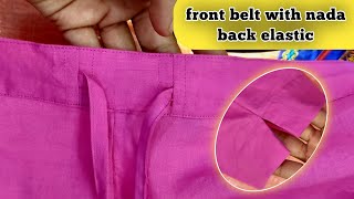 ✅Ladies Pant Stitching || నీట్ ఫినిషింగ్ తో లేడీస్ ప్యాంట్ స్టిచ్చింగ్ || tailoring tips and tricks