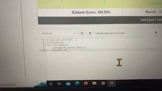 Waiting Time || code chef solution in python