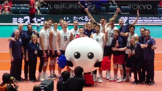 USA vs Egypt   Volleyball Olympic Qualifying Tournament Men’s パリオリンピック予選/World Cup 2023