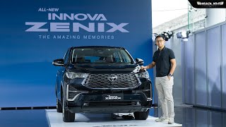 พาชม Toyota Innova Zenix 2.0 Hybrid ภายในกว้าง นั่งสบายทุกตำแหน่ง แต่ก้าวขึ้นลงไม่ค่อยสะดวก