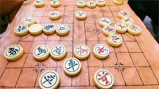 街头象棋实战，步步紧逼的套路，运子如神的攻击，残局斗智斗勇