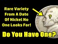 RARE Jefferson Nickel Variety That No One Looks For! - BIG $$$ Coin In Low Grades!