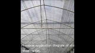 high quality plastic greenhouse agriculture sun shade net