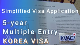 [Korea Visa Application 2025] Granted 5-year Multiple Entry visa | Requirements