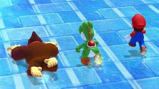 Mario Party 10 Coin Challenge - Donkey Kong vs Yoshi vs Mario vs Waluigi | GreenSpot