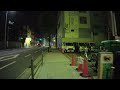 【大阪】深夜の鶴橋と桃谷商店街をサイクリング osaka midnight cycling in tsuruhashi＆momodani 4k