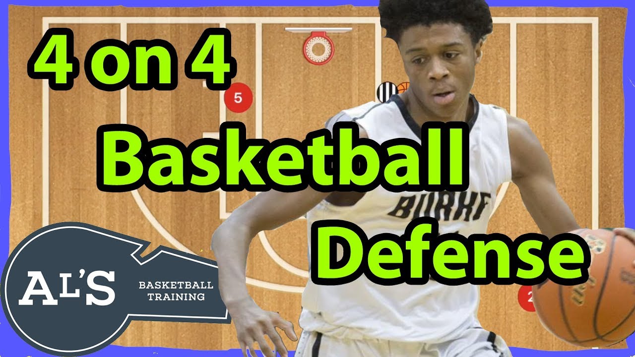 4 On 4 Basketball Zone Defense - YouTube