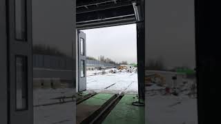 Складные ворота Crawford ASSA Abloy