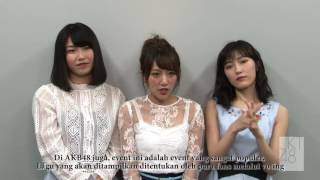 AKB48 Sends Greetings for JKT48 Request Hour 2016