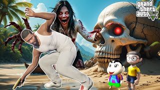 Franklin And Shinchan Visit Most Horror Island In Gta 5