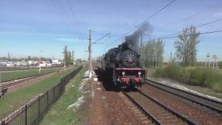 Паровозы Эу683-32 и Кп4-447