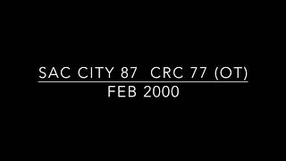 1999-2000 Sac City at Cosumnes River