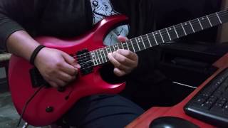 Kiko Loureiro - No Gravity ( SOLO GUITAR COVER )