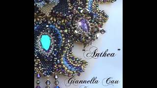 Collana Beads Embroidery “Anthea “ medaglia d’oro 2019 Fire Mountain Gems