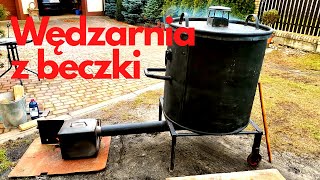 Wędzarnia z blaszanej beczki [vlog #09]