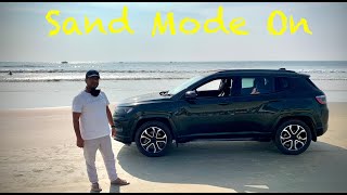 Ep 2: Sand Mode on Jeep Compass 2021 |  Goa Trip with Family