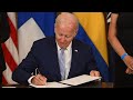 LIVE: Biden Delivers Remarks, Signs PACT Act For Veterans Exposed To Burn Pits | NBC News