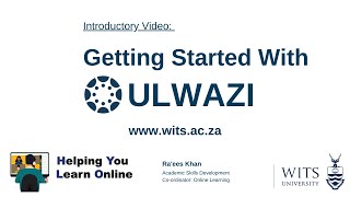 Getting Started With Ulwazi - Introduction