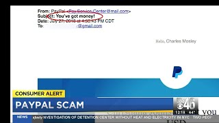 Consumer Alert: Paypal scam