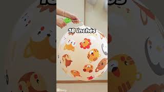 BOBO Balloon New Products: 18-inch Cartoon Zoo Bubble Balloon From China Balloon Factory